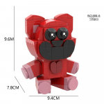 Smiling Critters Koerap&auml;ev ja Kassiuni ehitusklotside komplekt Kassiuni Koerap&auml;ev Catnat Klotsid Kingitus lastele
