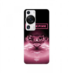 Coque Huawei P60 Pro blackpink diamond noir et rose Maniacase