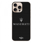 Coque - Maniacase - Iphone 16 Pro Max - Blanc - Carbone - Rigide