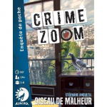 Crime Zoom : Oiseau de Malheur - Asmodee - Jeu d'enqu&ecirc;te - D&egrave;s 14 ans - 30 minutes &agrave; 1h