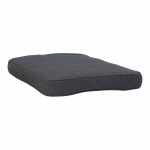 Coussin pour chaise de jardin noir 46x5 x 38 cm