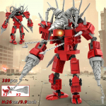 Skibidi tualett 3.0 Titaan Kellamees Ehitusklots Lastele Titaan Kaameramees R&auml;&auml;kivmees Kokkupandavad Klotsid M&auml;nguasjad Poistele Kingitus Lihav&otilde;tte M&auml;nguasjad