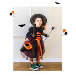 Mini retsept N&otilde;iakost&uuml;&uuml;m &ndash; Musta paelaga Halloweeni kost&uuml;&uuml;m t&uuml;drukutele XXL