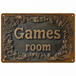 Magamistoa metallist sildid Retro metallist plaadid Plakatid Seinakunst Mural Vanaaegne Toa kaunistus Kodu dekoor Elemendid Plekist sildid Esteetiline Mehed 20x30cm