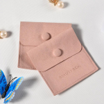 Kvaliteetne ja luksuslik mikrokiust n&ouml;&ouml;biga ehete hoiukott 80*80mm