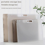 Kangbai A3/4K visandite ja albumite hoiukott: Kaasaskantav PP-failide ja jooniste kogumiskast. A3