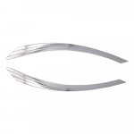 2 tk Auto Esitule Kulm Lauv&auml;rvi Kate Trimm ABS H&otilde;bedane/S&uuml;sinikkiust Hyundai Sonata jaoks 2020 2024 2024 2024 h&otilde;be