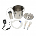 7L Kitse L&uuml;psimasin Kitse L&uuml;psja 304 Roostevabast Terasest &Auml;mbriga Veiste Lammaste jaoks EU Plug