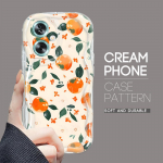 Armas koomiksimustriga kreemjas tekstuuriga korpus, lainelise servaga pehme silikoonkaanega telefoni&uuml;mbris OPPO Reno Realme jaoks OPPO Reno5 Lite puhas