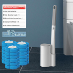 &Uuml;hekordne seinale kinnitatav WC-hari h&otilde;lpsaks vahetamiseks ja pesemisvabaks puhastamiseks