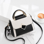 Moodne Korea-stiilis &uuml;he &otilde;laga suure mahutavusega naiste crossbody kott must