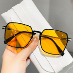 Suured sinised valgust blokeerivad silmade kaitseprillid Naiste kollased objektiivid, roosad objektiivid, optilised prillid