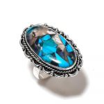 Spiny Oyster Handmade 925 Sterling Silver Jewelry Ring Size 7 j2r05