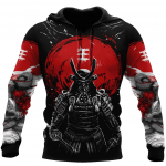 Samurai ja draakoni t&auml;toveering 3D-printimine kevad-s&uuml;gismood meeste kapuuts Unisex kapuutsiga dressipluus T&auml;nava vabaaja jope spordidress S