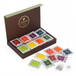Octavius Assortii Tee Kinkepakk - 48 Teepakki | Yst&auml;evap&auml;eva Tee Kinkekomplektid | 8 Assortii Musta ja Rohelist Teed | Premium Kinkekarp | Assortii Tee Kinkekarp
