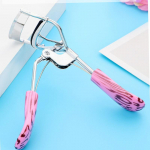 Professional Stainless Steel Eyelash Curler Portable Leopard Aid Silicone Makeup Accessories eyelash upward and curling Tool roosa