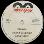 12-tolline plaat FREDDIE MCGREGOR & CULTURE T - Informer MXL38 Mixing Lab UK Reggae, Ska & Dub Kasutatud