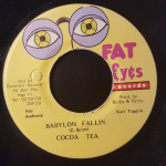 7-tolliline plaat COCOA TEA - Babylon Fallin NONE Fat Eyes Record 1995 Jamaica Reggae, Ska & Dub Kasutatud