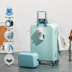 K&otilde;rge v&auml;&auml;rtusega k&auml;ru kohver: Suure mahutavusega reisikohver kahekihilise lukuga meestele ja naistele &uuml;li&otilde;pilastele 20 inches