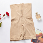 Suur suurus k&otilde;rge v&ouml;&ouml;kohaga s&uuml;nnitusj&auml;rgne vormiv alusp&uuml;ksid - K&uuml;mne rea haakidega v&ouml;&ouml;koha korsett, puusade t&otilde;stmine ja k&otilde;hu kontroll naistele. 4XL (165-185 jin) must