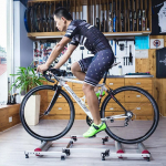 Jalgratta rull-trenaž&ouml;&ouml;ri tugijalgratta sisetreeningrattatreening vaikselt kokkupandav trenaž&ouml;&ouml;r alumiiniumsulamist MTB maanteerattale 51 * 19,7 tolli