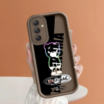 Pehme silikoonist ruudukujulise redeliga printimismustriga telefoni korpus T&auml;iskaanega kaamera p&otilde;rutuskindel kaitse kummist &uuml;mbris Samsungile Samsung S23 Ultra 5G must