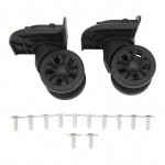 2 tk Pagasi Kohvri Asendusrattad Universaalsed H&auml;&auml;letud Pagasi P&ouml;&ouml;rlevad Rattad Rullikud Remondiks Asenduseks