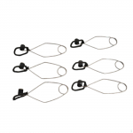 6Pcs Flute Pad Clips Indentation Clip Saving Effort Easy to Use Musical Instrument Accessories