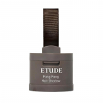 Etude House Puff Hair Shadow &ndash; Dark Brown 3.5g | Korean Hairline Filler, Root Touch-Up, Hair Powder for Thinning Hair & Gray Coverage 3.5g