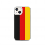 Coque pour iPhone 13 - PIXELFORMA - Drapeau de l'Allemagne - Disain fin - Acc&egrave;s Facile