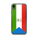 Coque T&eacute;lephone Drapeau Guin&eacute;e &eacute;quatoriale &ndash; iPhone XR