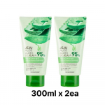 [THE FACE SHOP] Jeju Fresh Aloe Soothing Gel 300ml x 2