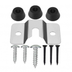 1 komplekt noolelaua kinnitusklambrit, lihtsalt paigaldatav noolelaua seinakinnituskonks Vastupidav noolelauahoidik koju A