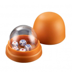 1/10 komplekti t&auml;ringukarik selge kaanega alus t&auml;ppidega t&auml;ringud manuaalne raputusn&otilde;u t&auml;iskasvanutele pere&otilde;htu baari pidu hasartm&auml;ngud joomine lauam&auml;ng kasiino varustus 1pc