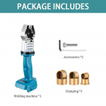 340&deg; Juhtmeta kuumsulamliimip&uuml;stol 20/25/32mm T&otilde;hus Laetav PPR/PB/PE Torude Keevitusmasin Akuga