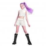 Jahimehe kost&uuml;&uuml;m t&uuml;drukutele lastele anime-stiilis cosplay lavaesinemise riietus iidolitest lauljatele 140cm