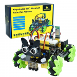 Keyestudio Mecanum 4WD Robotauto Arduino jaoks Robotauto Komplekt Nutikas DIY Projekt T&auml;iskasvanutele STEM Programmeerimiskomplekt Lihtne Kokkupanek
