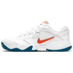 Nike Court Lite 2 Valge Roheline Abyss Meeste Tennised Praline Team-Orange AR8836-105 41
