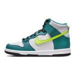 Nike Dunk High GS Bright Spruce Volt Laste tossud Sinakasroheline Valge Must DB2179-109 35.5
