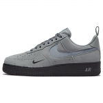Nike Air Force 1 07 LV8 Peegeldav Swoosh - Cool Grey Meeste tossud Must DZ4514-002 47.5