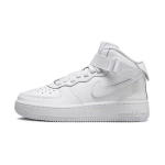 Nike Air Force 1 Mid EasyOn SE GS Kolmekordne Valge Laste Tossud FN1193-111 32