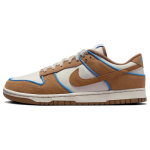 Nike Dunk Low Premium Hele Briti Tan Meeste Tossud Pruun Hele-Orewood-Pruun Foto-Sinine FN5825-100 42.5