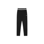 Vans ruudulise tikitud logoga retuusid Naiste retuusid Must VN0A5JGWBLK M