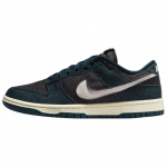 Nike Dunk Low Armory Navy Denim Naiste Tennised Sinised College-Hallid Mustad HF1985-400 36.5