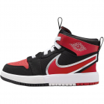 Air Jordan 1 Mid RM EasyOn PS Bred Laste tossud Must Valge University-Red FQ1282-006 28