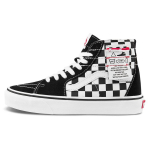Vans Sk8 Hi Ruudulised Mugavad Moodsad K&otilde;rge S&auml;&auml;rega Rula Kingad Unisex Tossud Must Valge VN0A4U161AA 38.5 black