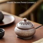 Elektrooniline Viirukip&otilde;leti Keraamiline Siseruumides Eeterliku &Otilde;li Viirukipulber &Ouml;&ouml;lamp Temperatuurikontroll ja Regulaarne K&uuml;tteviirukip&otilde;leti