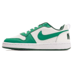 Nike Court Borough Nahast Vabaaja Mugavad Libisemiskindlad Vastupidavad Madalad Laste Rula Kingad Laste toss Valge Roheline FN3689-131 38.5