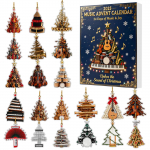 Advendikalender sisaldab 24 kingitust, Armas Figuur Nukk Advendikalender, &Uuml;llatusm&auml;nguasjadega Tagasiarvestuskalender, Kogutavad Figuurid Kingitus Lastele One Size