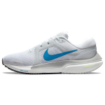 Nike Air Zoom Vomero 16 meeste tossud, valged, imperial sinised, puhas plaatina-laimirohelised-kumavad DA7245-101 44
